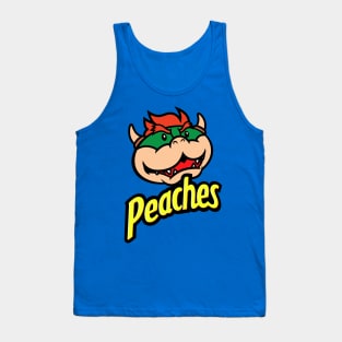 Peaches Peaches Peaches Funny Gamer Movie Quote Tank Top